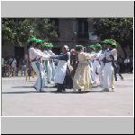 Baskisch dansen in Pamplona